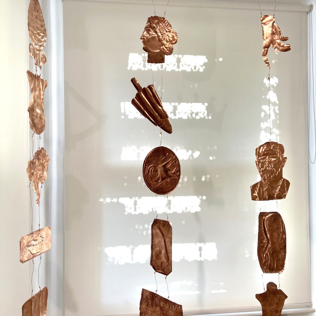 Sword Of Damocles, Installation Gallery 286, London 2023 detail
