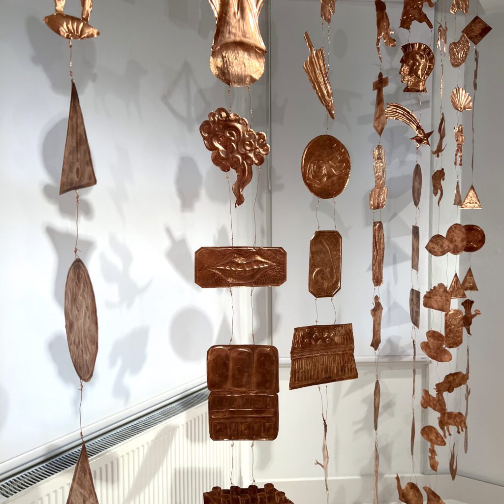 Sword Of Damocles, Installation Gallery 286, London 2023 detail