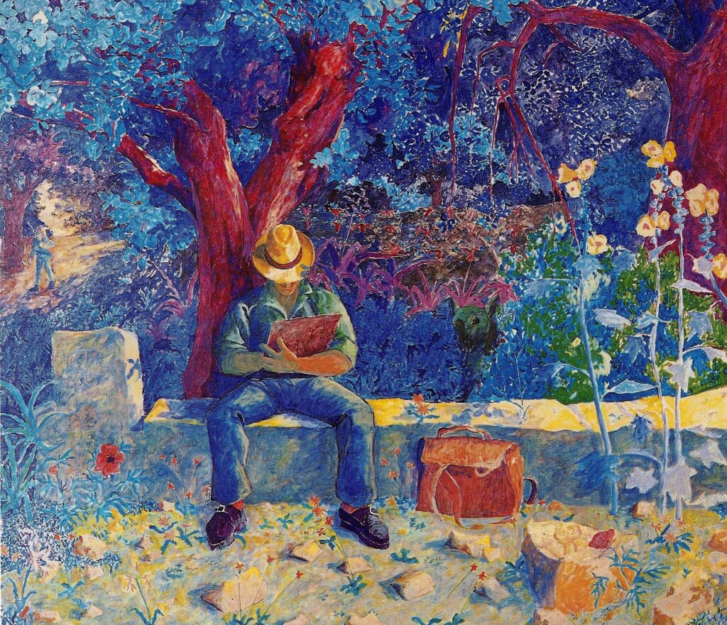 Landscape With Painter